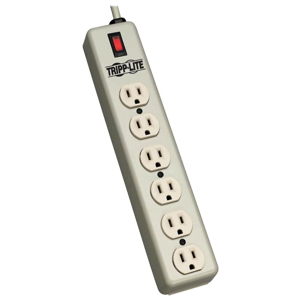 Tripp Lite 15 ft. 6-Outlet Industrial Surge Protector 1 Tripp Lite 15 ft. 6-Outlet Industrial Surge Protector