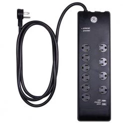 10-Outlet 2 USB Port Premium Surge Protector