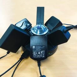 Accell Powramid 6-Outlet Power Center with Surge Protector and USB Charging Station -Surge Protectors Sales Store black accell surge protectors d080b 015k fa 1000