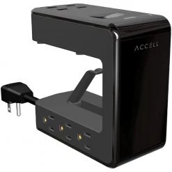 Accell Power U 6 ft. 6-Outlet Power Station with Surge Protector