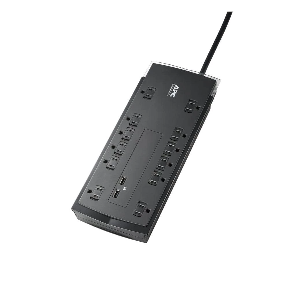 APC 12-Outlet 2-USB Performance SurgeArrest Surge Protector 3 APC 12-Outlet 2-USB Performance SurgeArrest Surge Protector - Image 3