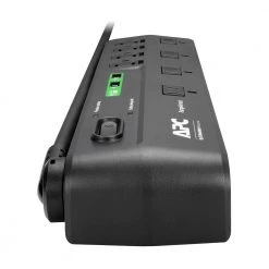 APC Black SurgeArrest 6 ft. Surge Protector with 8 outlets, 2 USB charging ports 7 APC Black SurgeArrest 6 ft. Surge Protector with 8 outlets, 2 USB charging ports -Surge Protectors Sales Store black apc surge protectors p8u2 40 1000
