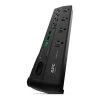 APC Black SurgeArrest 6 ft. Surge Protector with 8 outlets, 2 USB charging ports
