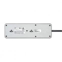 APC Black 6 ft. Surge Protector with 8 outlets, 2 USB charging ports -Surge Protectors Sales Store black apc surge protectors ph8 1d 1000