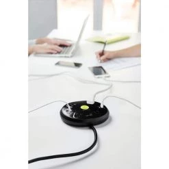 EasyLife Tech 6 ft. 4-Outlet, 4-USB, Round Hub Surge Protector - Black -Surge Protectors Sales Store black easylife tech surge protectors 0 2514 n 1f 1000
