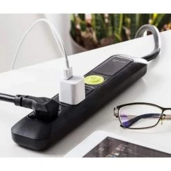 EasyLife Tech 6 ft, 4-Outlet, Power Strip Surge Protector - Black -Surge Protectors Sales Store black easylife tech surge protectors 0 2627 n 4f 1000