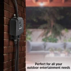 Energizer Smart Wi-Fi 2-Outlet Outdoor Plug, Second Generation, Custom Schedules, Works With Alexa/Siri/Google 8 Energizer Smart Wi-Fi 2-Outlet Outdoor Plug, Second Generation, Custom Schedules, Works With Alexa/Siri/Google -Surge Protectors Sales Store black energizer surge protectors eox3 1002 blk 4f 1000
