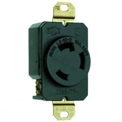 Legrand Pass & Seymour Turnlok 30 Amp 250-Volt NEMA L6-30R Locking Receptacle