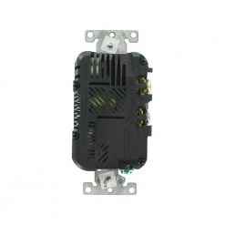 Leviton Decora 20 Amp Tamper Resistant Duplex Outlet and 3.6 Amp USB Outlet Charger, Black 8 Leviton Decora 20 Amp Tamper Resistant Duplex Outlet and 3.6 Amp USB Outlet Charger, Black -Surge Protectors Sales Store black leviton electrical outlets receptacles 005 t5832 00e 1d 1000