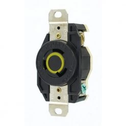 Leviton 30 Amp 125-Volt 3-Wire Locking Single Outlet, Black 9 Leviton 30 Amp 125-Volt 3-Wire Locking Single Outlet, Black -Surge Protectors Sales Store black leviton electrical outlets receptacles r50 02610 0cs 40 1000