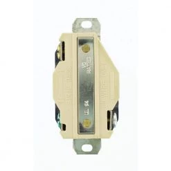 Leviton 30 Amp 125-Volt 3-Wire Locking Single Outlet, Black 10 Leviton 30 Amp 125-Volt 3-Wire Locking Single Outlet, Black -Surge Protectors Sales Store black leviton electrical outlets receptacles r50 02610 0cs 66 1000