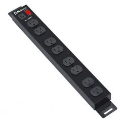 Koblenz 8-Outlet Heavy-Duty Surge Protector Strip (SS-15008i)