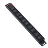 Koblenz 10-Outlet Heavy-Duty Surge Protector Strip USB