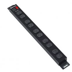 Koblenz 10-Outlet Heavy-Duty Surge Protector Strip USB