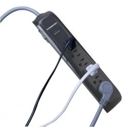 Monster Black 3 ft. 6-Outlet Power Strip Surge Protector -Surge Protectors Sales Store black monster surge protectors 5002 1f 1000