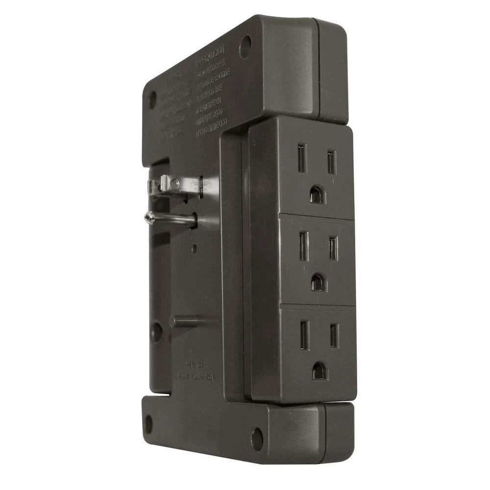 Koblenz 6-Outlet Rotating Voltage Surge Protector (PV-2500 D) 3 Koblenz 6-Outlet Rotating Voltage Surge Protector (PV-2500 D) - Image 3