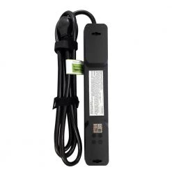 TRICKLESTAR 6 ft. 4-Outlet Surge Protector with USB Charging Ports 9 TRICKLESTAR 6 ft. 4-Outlet Surge Protector with USB Charging Ports -Surge Protectors Sales Store black tricklestar surge protectors ts1206 66 1000