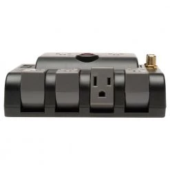 Tripp Lite Protect It! 6 ft. 6-Outlet Surge Protector -Surge Protectors Sales Store black tripp lite surge protectors tlp606rnet 4f 1000