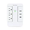 CyberPower 2 USB-A 1 USB-C 3-Outlet Wall Tap