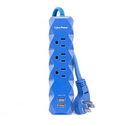 CyberPower 3 ft. 3-Outlet 2-USB Surge Protector