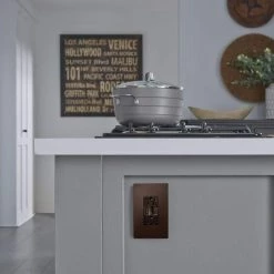 Legrand radiant 15 Amp 125 Volt Tamper Resistant GFCI Residential/Commercial Decorator Duplex Outlet, Dark Bronze -Surge Protectors Sales Store dark bronze legrand electrical outlets receptacles 1597trdbcc4 66 1000