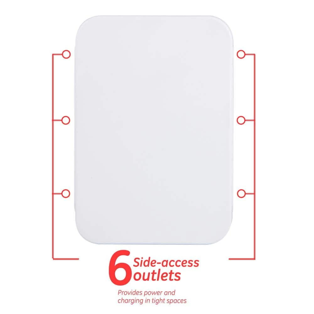 6-Outlet Side Access Pro Surge Protector Tap 3 6-Outlet Side Access Pro Surge Protector Tap - Image 3