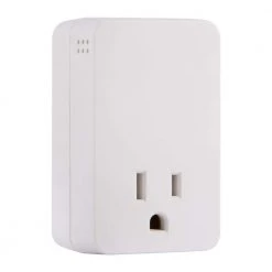 1-Outlet Surge Protector with End of Service Alarm, 1080J, White