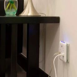 6-Outlet Pro Surge Protector Tap, White -Surge Protectors Sales Store ge surge protectors 38431 44 1000