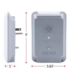 6-Outlet Pro Surge Protector Tap, White -Surge Protectors Sales Store ge surge protectors 38431 4f 1000