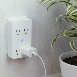 Geeni Smart Wi-Fi 4-Outlet Plug with Surge Protector - No Hub Required - Compatible with Alexa, Google Assistant 19 Geeni Smart Wi-Fi 4-Outlet Plug with Surge Protector - No Hub Required - Compatible with Alexa, Google Assistant -Surge Protectors Sales Store geeni surge protectors gn ww119 199 31 1000