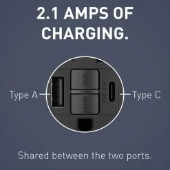 Legrand radiant 15 Amp 125-Volt Tamper Resistant Self-Test GFCI Duplex Outlet with Type A/C USB, Graphite -Surge Protectors Sales Store graphite legrand electrical outlets receptacles 1597trusbacgc4 44 1000