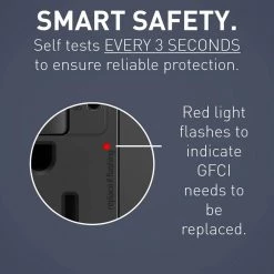 Legrand radiant 15 Amp 125-Volt Tamper Resistant Self-Test GFCI Duplex Outlet with Type A/C USB, Graphite -Surge Protectors Sales Store graphite legrand electrical outlets receptacles 1597trusbacgc4 4f 1000