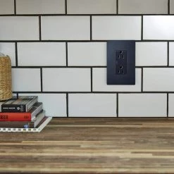 Legrand radiant 15 Amp 125-Volt Tamper Resistant Decorator Duplex Outlet, Graphite -Surge Protectors Sales Store graphite legrand electrical outlets receptacles 885trgcc12 4f 1000