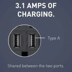 Legrand radiant 15 Amp 125 Volt Duplex Outlet with 3.1 Amp USB, Graphite -Surge Protectors Sales Store graphite legrand electrical outlets receptacles tm826usbgccv4 44 1000
