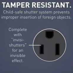 Legrand radiant 15 Amp 125 Volt Duplex Outlet with 3.1 Amp USB, Graphite -Surge Protectors Sales Store graphite legrand electrical outlets receptacles tm826usbgccv4 fa 1000