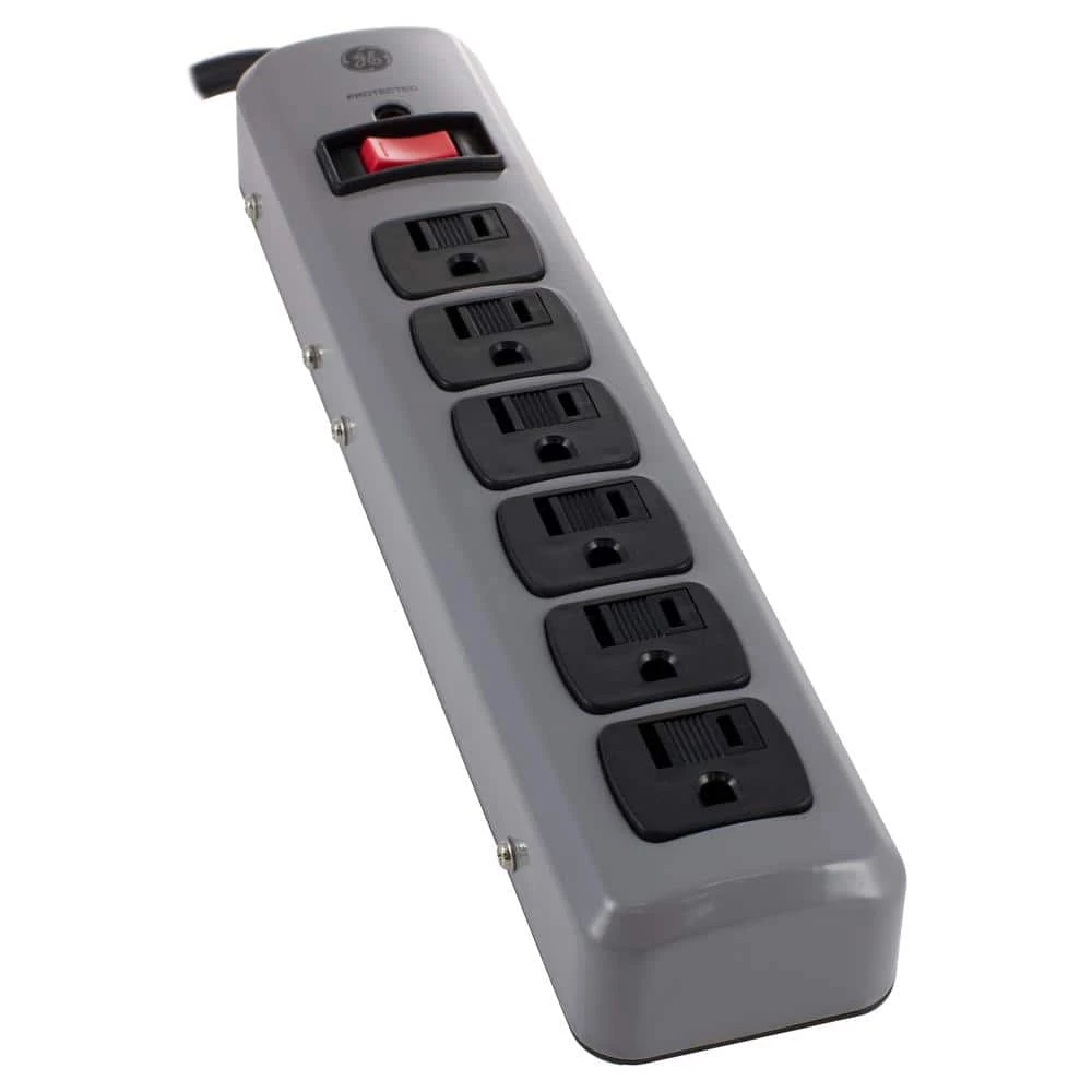 6-Outlet Heavy-Duty Surge Protector 3 6-Outlet Heavy-Duty Surge Protector - Image 3