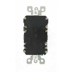 Leviton 15 Amp 125-Volt Duplex Self-Test Tamper Resistant/Weather Resistant GFCI Outlet, Gray (10-Pack) -Surge Protectors Sales Store gray leviton electrical outlets receptacles vg1 gfwt1 hg1 c3 1000