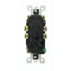 Leviton Decora 15 Amp Tamper Resistant Power Duplex Outlet, Ivory -Surge Protectors Sales Store ivory leviton electrical outlets receptacles r58 t5325 0di 66 1000