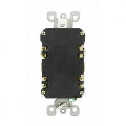 Leviton 20 Amp 125-Volt Duplex SmarTest Self-Test SmartlockPro Tamper Resistant GFCI Outlet, Ivory 13 Leviton 20 Amp 125-Volt Duplex SmarTest Self-Test SmartlockPro Tamper Resistant GFCI Outlet, Ivory -Surge Protectors Sales Store ivory leviton electrical outlets receptacles r91 gftr2 0ki c3 1000