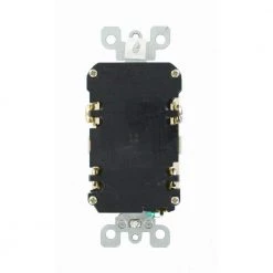 Leviton 15 Amp 125-Volt Duplex SmarTest Self-Test SmartlockPro Tamper Resistant GFCI Outlet, Light Almond -Surge Protectors Sales Store light almond leviton electrical outlets receptacles r96 gftr1 0kt c3 1000