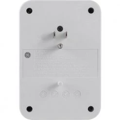 UltraPro 5-Outlet Surge Fabric Tap with USB, White and Gray -Surge Protectors Sales Store ultrapro surge protectors 43436 4f 1000