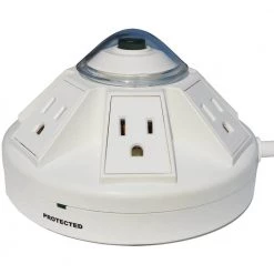 Accell Powramid C 6-Outlet Power Center Surge Protector with USB-A and USB-C Charging Station in White 8 Accell Powramid C 6-Outlet Power Center Surge Protector with USB-A and USB-C Charging Station in White -Surge Protectors Sales Store white accell surge protectors d080b 032k 4f 1000