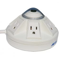 Accell Powramid C 6-Outlet Power Center Surge Protector with USB-A and USB-C Charging Station in White 7 Accell Powramid C 6-Outlet Power Center Surge Protector with USB-A and USB-C Charging Station in White -Surge Protectors Sales Store white accell surge protectors d080b 032k c3 1000