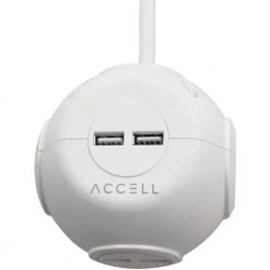 Accell Power Cutie 6 ft. 3-Outlet White Surge Protector with USB Charging Ports 9 Accell Power Cutie 6 ft. 3-Outlet White Surge Protector with USB Charging Ports -Surge Protectors Sales Store white accell surge protectors d080b 049f 44 1000