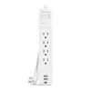 CyberPower 5 ft. 2 USB-A, 1 USB-C 1500J 4-Outlet Surge Protector