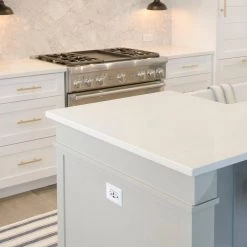 Faith 15 Amp Decorator Tamper-Resistant Duplex Outlet and 4.6 Amp USB Charger Receptacle, Wall Plate Included, White (10-Pack) -Surge Protectors Sales Store white faith electrical outlets receptacles usb46 wh 10 76 1000