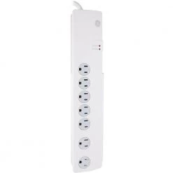 3 ft. 7-Outlet Surge Protector Power Strip, White 9 3 ft. 7-Outlet Surge Protector Power Strip, White -Surge Protectors Sales Store white ge surge protectors 34768 1f 1000