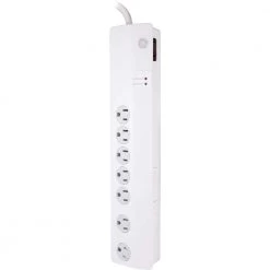 3 ft. 7-Outlet Surge Protector Power Strip, White 8 3 ft. 7-Outlet Surge Protector Power Strip, White -Surge Protectors Sales Store white ge surge protectors 34768 4f 1000
