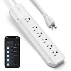 Geeni Surge 6-Outlet Smart Wi-Fi Surge Protector