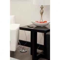 8 ft. 16/3 450J 3-Outlet 2 USB Surge Protector Power Strip, White/Gray -Surge Protectors Sales Store white gray ge surge protectors 41386 44 1000